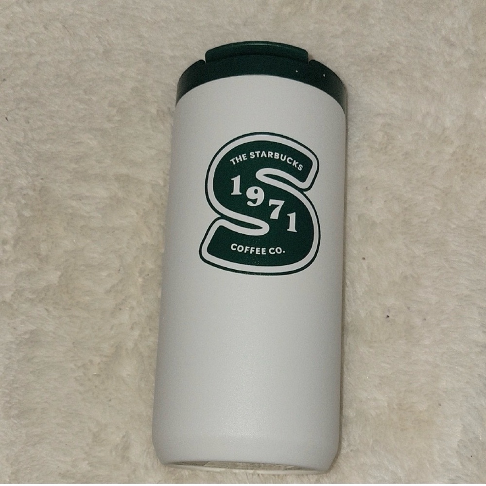 Starbucks 1971 Tumbler - White with Green Logo Amazing and Super Cool